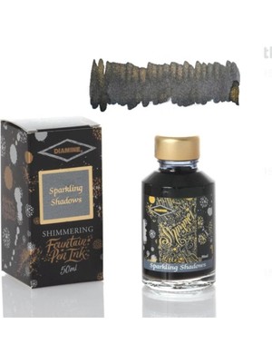 Diamine Ink Shimmering Mürekkep Sparkling Shadows  50 ml