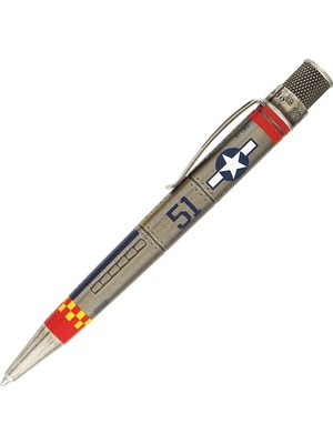 Retro 51 Tornado Vintage Metalsmith P-51 Mustang Roller Kalem VRR-1343
