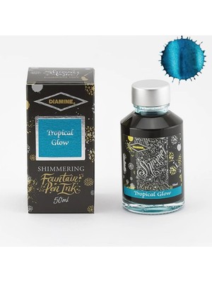 Diamine Ink Shimmering Mürekkep Tropical Glow  50 ml