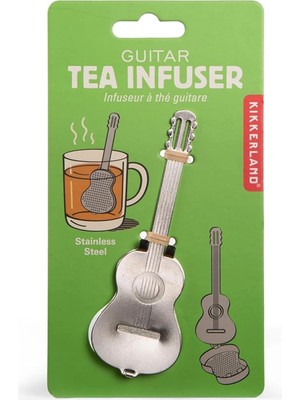 Kikkerland Guitar Çay Tutucu Tea Infuser 2711