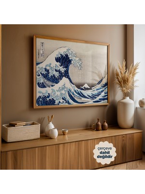 Persona Istanbul Katsushika Hokusai "the Great Wave" - Sanat Posteri (Çerçevesiz)