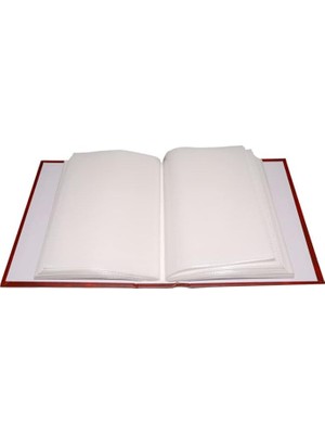 Ahl Shop 10X15CM 100 Fotoğraf Kapasiteli Ciltbezli Lüks Fotoğraf Albümü (Bordo)