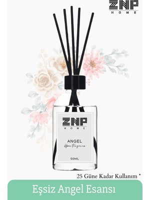 Seraser Angel | Çubuklu Oda Kokusu Esansiyel Uçucu Diffuser Angel 50ML