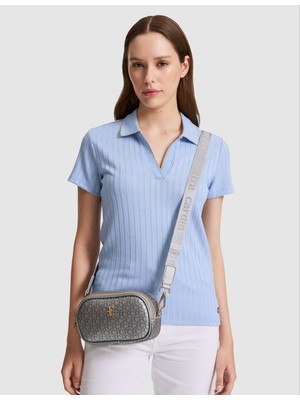 Pierre Cardin Kadın Gri Çapraz Çanta 50334280-VR044