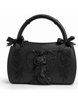Tigea Accessories Antik Dönem Melek Figürlü 3D Lüks Kadın El Çantası