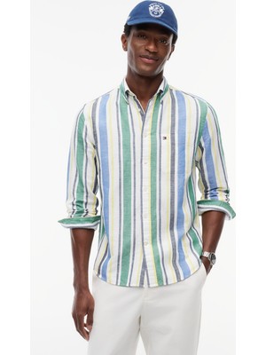 Tommy Hilfiger Lınen Blend Bold Stp