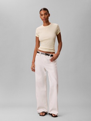 Calvin Klein Ss Monogram Patch Sl