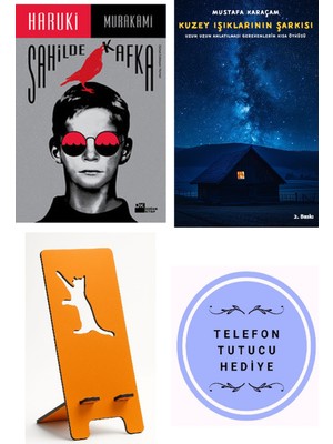 Doğan Kitap Sahilde Kafka - Haruki Murakami + Kuzey Işıklarının Şarkısı + Telefon Tutucu