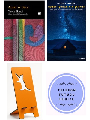 Doğan Kitap Amar ve Sara - Yavuz Ekinci + Kuzey Işıklarının Şarkısı + Telefon Tutucu