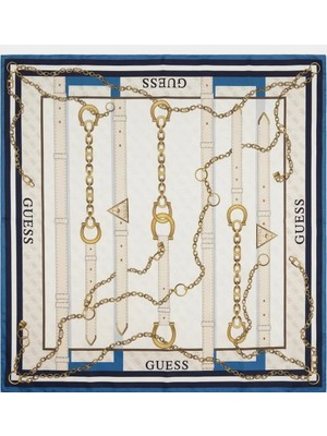 Guess 90X90 Square Kadın Ipek EŞARP-AW5765SIL90