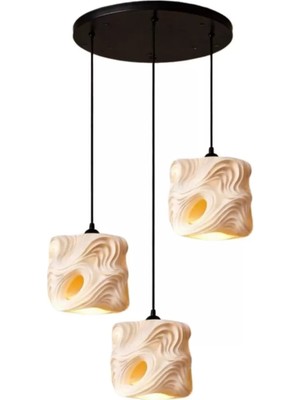 Tigea Accessories Premi̇um Oturma Odasi Avi̇ze Salon Avi̇ze 3'lü – Salon ve Oturma Odası Aydınlatması 80 cm