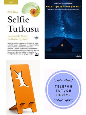 Doğan Kitap Selfie Tutkusu - Will Storr + Kuzey Işıklarının Şarkısı + Telefon Tutucu