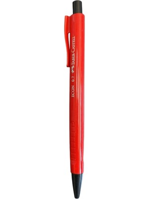 Faber-Castell Econ 0.7 mm Versatil Mekanik Kurşun Kalem Kırmızı