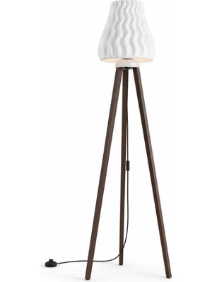 Tigea Accessories Soft Model Salon Oturma Odasi Ahşap Lamba – Salon Aydınlatması 200 cm Kahverengi