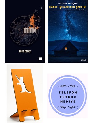 Doğan Kitap Mima - Yüce Zerey + Kuzey Işıklarının Şarkısı + Telefon Tutucu