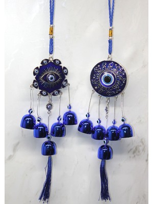 Lizbon Center Metal Nazar Boncuğu Çan Model 10