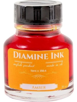 Diamine Dolmakalem Mürekkebi Amber 30 ml