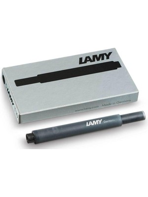 Lamy T10 Dolma Kalem Kartuşu 5'li Siyah