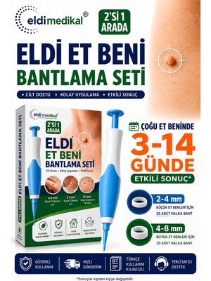 Eldi 2’si 1 Arada Et Beni Bantlama Seti-Evde Pratik Uygulama