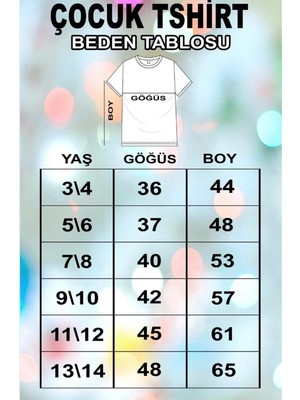 Urban Trend Store Urbantrendstore Bluey Gökkuşağı Özel Tasarım Unisex Kız Çocuk Erkek Çocuk Bisiklet Yuvarlak Yaka Basic Kısa Kollu %100 Pamuk Tişört