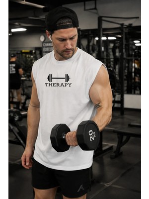 Urban Trend Store Urbantrendstore Baskılı Unisex Pamuklu Antrenman Sporcu Atleti Oversize Tişört Fitness Gym