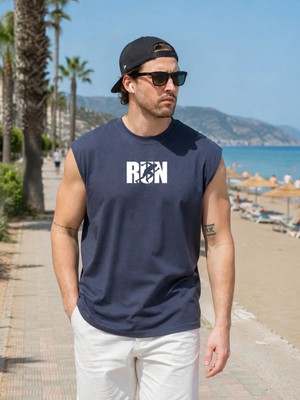 Urban Trend Store Urbantrendstore Baskılı Unisex Pamuklu Antrenman Sporcu Atleti Oversize Tişört Fitness Gym