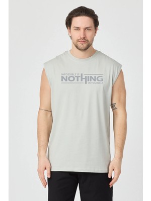Urban Trend Store Urbantrendstore Baskılı Unisex Pamuklu Antrenman Sporcu Atleti Oversize Tişört Fitness Gym