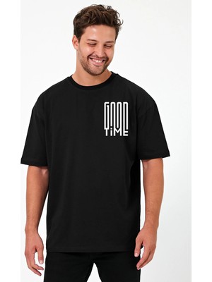 Urban Trend Store Urbantrendstore Mr Unisex Sade Basic Yazlık Beyaz Tshirt Oversize Fit Rahat Geniş Salaş T-Shirt Günlük Tişört