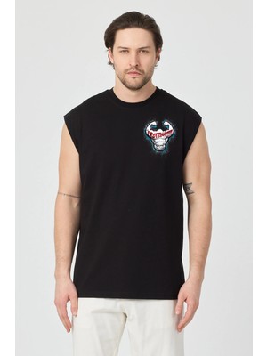 Urban Trend Store Urbantrendstore Baskılı Unisex Pamuklu Antrenman Sporcu Atleti Oversize Tişört Fitness Gym