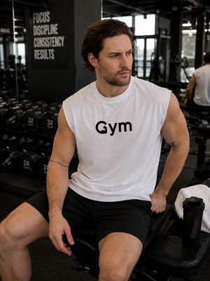 Urban Trend Store Urbantrendstore Baskılı Unisex Pamuklu Antrenman Sporcu Atleti Oversize Tişört Fitness Gym