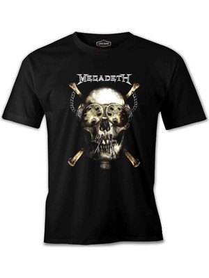  Megadeth - Vic 3 Siyah Erkek Tshirt