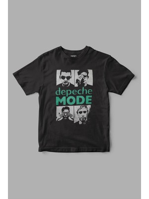  Depeche Mode Baskılı Tişört