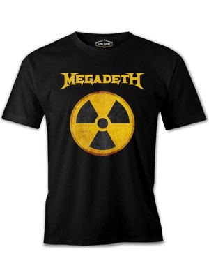  Megadeth - Nuclear Radioactive Siyah Erkek Tshirt
