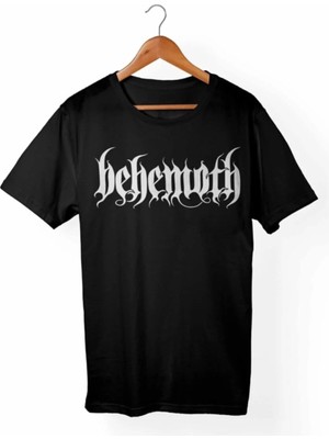  Unisex Siyah Behemoth Rock Tişört