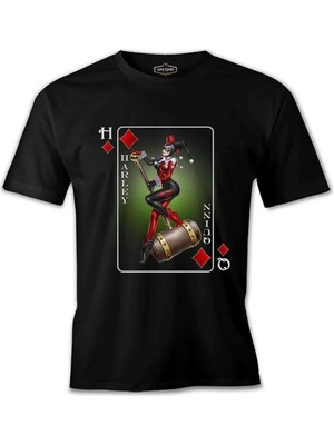  Harley Quinn - Sane Again Siyah Erkek Tshirt
