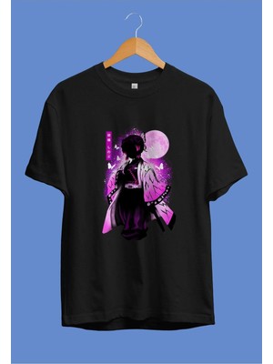  Oversize Demon Slayer Shinobu Özel Tasarım Anime Tişört