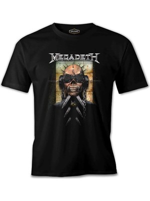  Megadeth - Vic 5 Siyah Erkek Tshirt