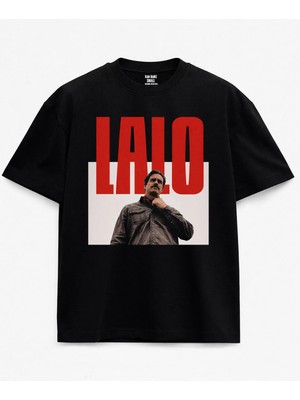  Lalo Salamanca Better Call Saul Breaking Bad Baskılı Siyah Unisex Tişört