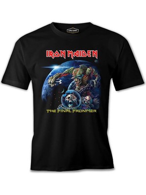  Iron Maiden - The Final Frontier Siyah Erkek Tshirt