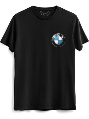  Bmw Baskılı Unisex Siyah Tshirt