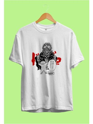  Oversize Dorohedoro Kaiman And Nikaido Özel Tasarım Anime Tişört