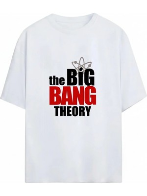  The Big Bang Theory Unisex Oversize %100 Pamuklu T-Shirt