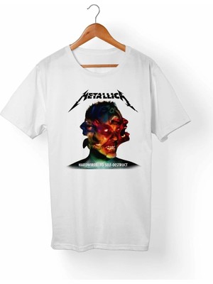  Metallica  Beyaz Tişört