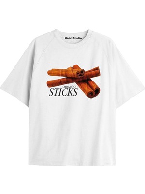  Y2K Vintage Pickles Baskılı Beyaz T-Shirt Kod 209