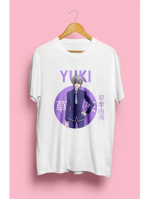  Fruits Basket Yuki Sohma Özel Tasarım Anime Tişört