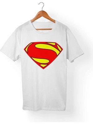   Beyaz Superman T-Shirt