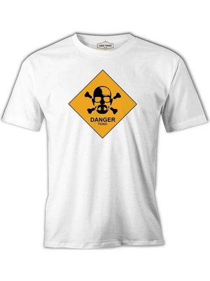  Breaking Bad - Toxic Beyaz Erkek Tshirt