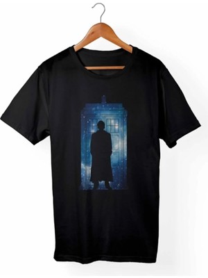  Erkek Siyah Kaptan Amerika Marvel T-Shirt
