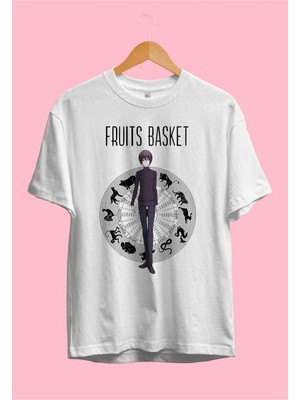  Oversize Fruits Basket Akito Sohma Özel Tasarım Anime Tişört