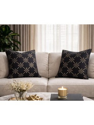 Ceylan Collection Yastık Kılıfı & Tel Kırma El Işlemeli Yastık Kılıfı
